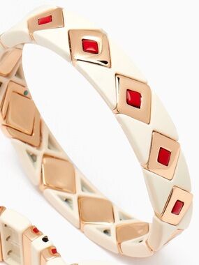 Roxanne Assoulin Authentic Queen of Diamonds Bracelets in Enamel NEW